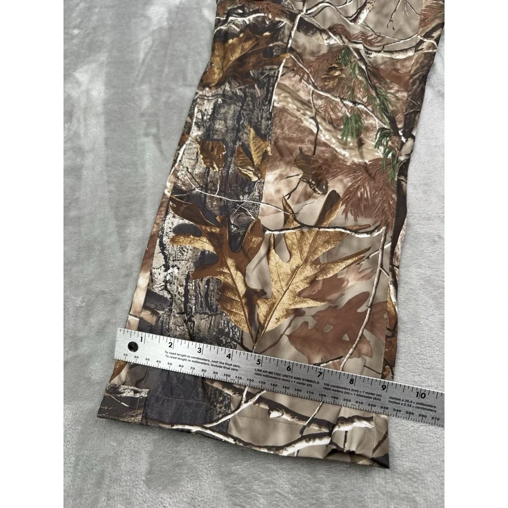 Field & Stream Cano Cargo Pants Mens Medium M Hunting Side Zip Realtree 90s Y2K - Picture 2 of 8